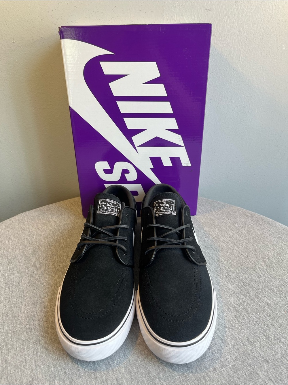 Nike SB Zoom Stefan Janoski OG+ Summit Black White Men’s Shoe Size 11 FD6757-001 - Picture 3 of 12